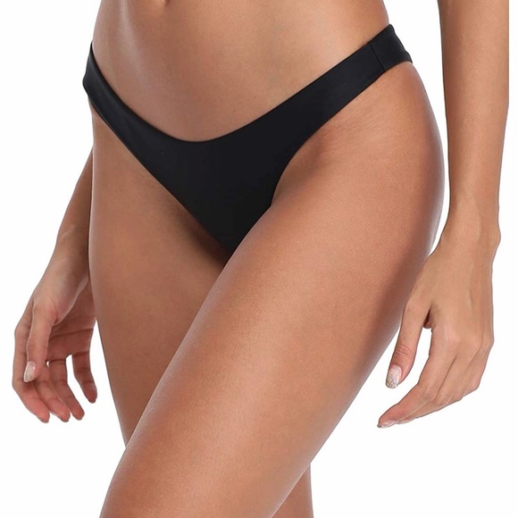 Black Bikini Bottoms and White Bikini Bottoms - Picture 5 of 5